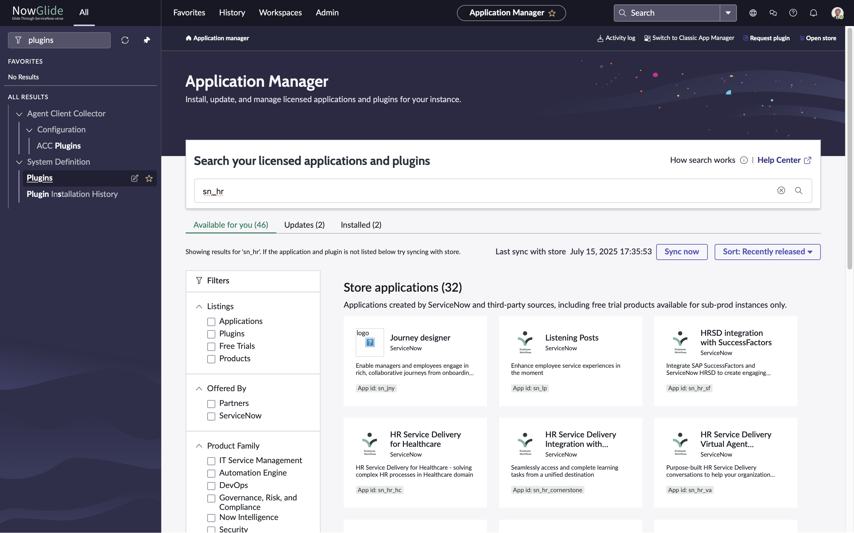ServiceNow HR Plugins