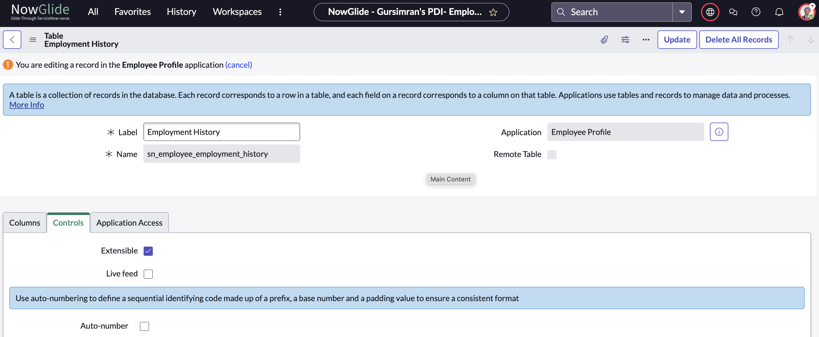 ServiceNow HRSD enable extensibility